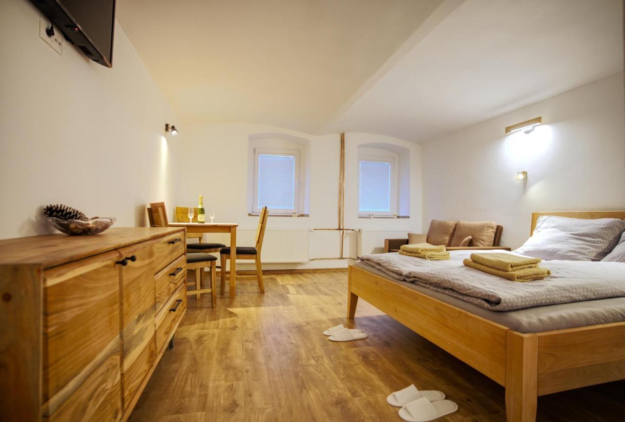 Apartmanek Mezi Kopci Daire Jáchymov Dış mekan fotoğraf